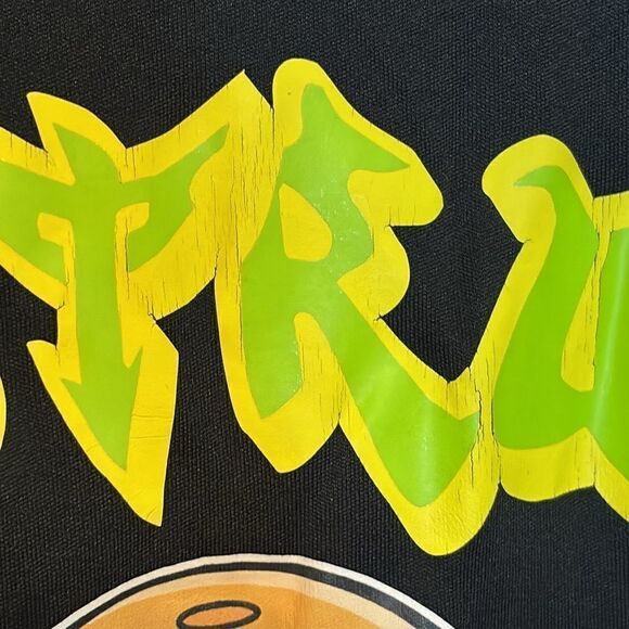 Sport Tek Black Citrus Boys Orange Graphic Short Sleeve Tshirt Size Medium - Picture 4 of 9